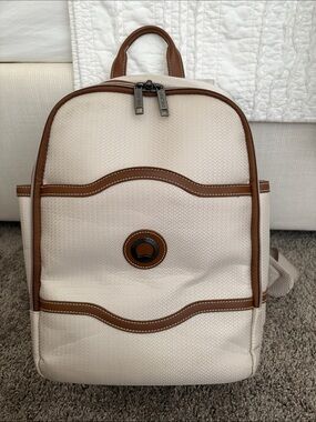 DELSEY Paris Chatelet Air 2.0 Laptop Backpack Angora Cream